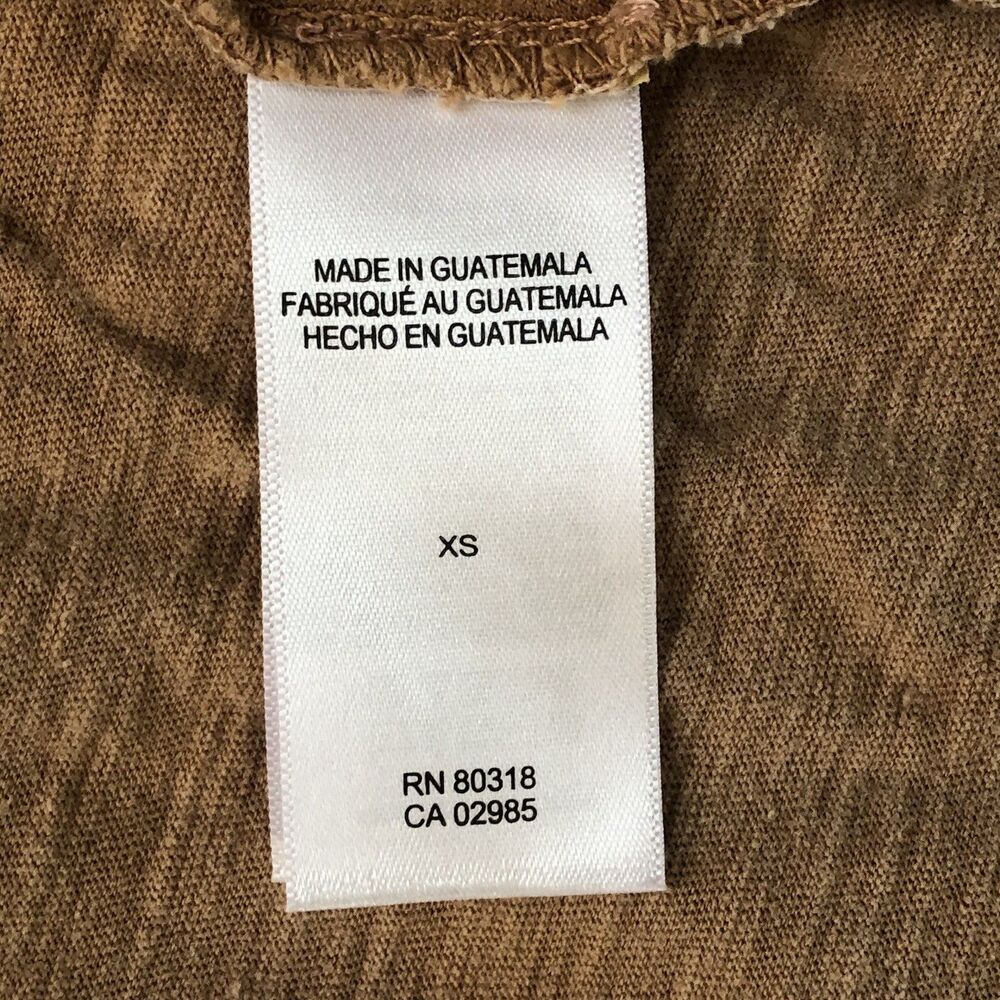 Lucky Brand women’s “the star” tarot card graphic Tee sun faded brown sequin XS - Picture 11 of 14
